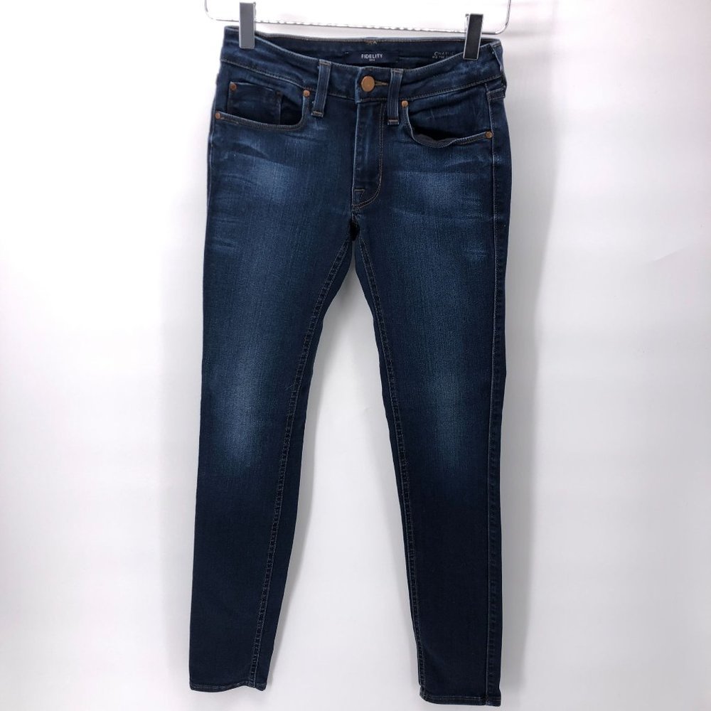 Fidelity Jeans 24 Denim Charlie Chevy Blue Jason Trotzuk